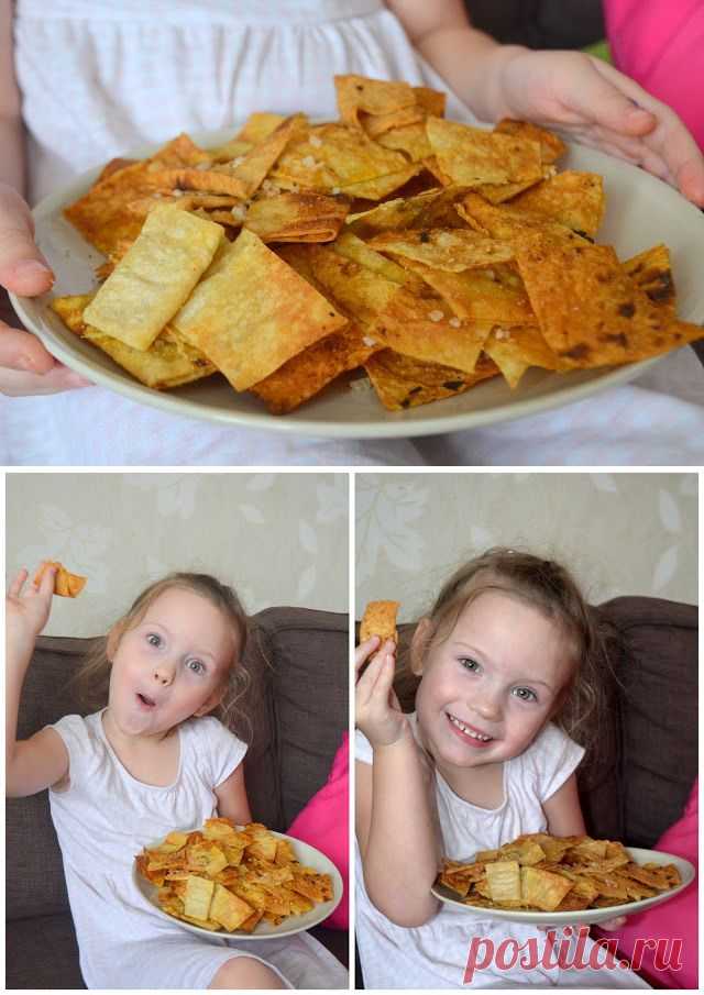 : Чипсы из лаваша