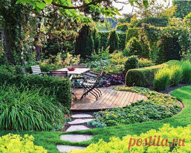 Верх удобства! Идеи сада для ленивых. Можно не ухаживать — растет само, и как пышно!