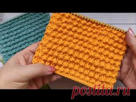 Star Stitch Knitting | Sternenmuster stricken | Punto Asterisco a Maglia | Point d'étoile au Tricot