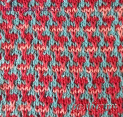 Узоры для вязания спицами с описанием Водоросли