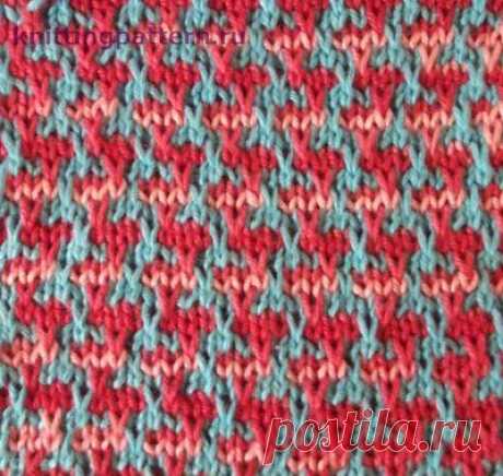 Узоры для вязания спицами с описанием Водоросли