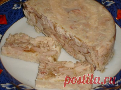 Очень вкусный куриный сальтисон от Лаком-ка. Мультиварка.