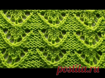 ЭТОТ узор спицами стане жемчужиной вашей коллекции узоров