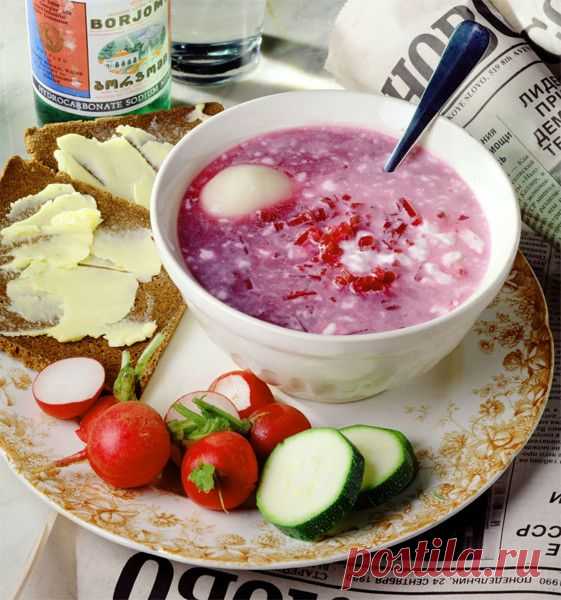 Свекольник на кефире