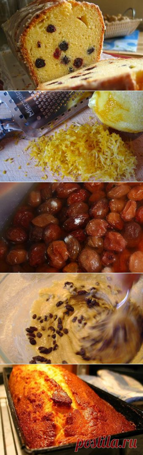 Лимонно-творожный кекс / Кексы / TVCook: пошаговые рецепты c фото