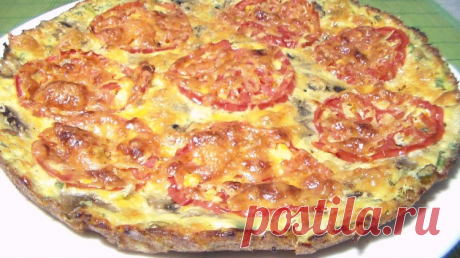 Кабачковая пицца