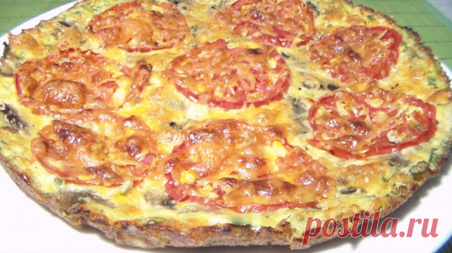 Кабачковая пицца