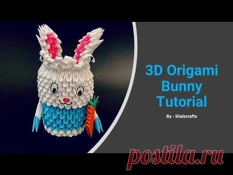 This video is about how to make paper bunny 3d origami. Easy and Beautiful Paper Easter craft. How to make a beautiful 3D Origami bunny. 3d origami bunny tutorial. How to fold paper bunny. Easter Gift 3D Origami.

Subscribe to my channel for more craft tutorials. Subscribe and share the videos.

https://youtu.be/6gvQhhch_Ik