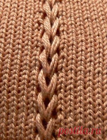 Вязание-разное-схемы и программы >Косичка