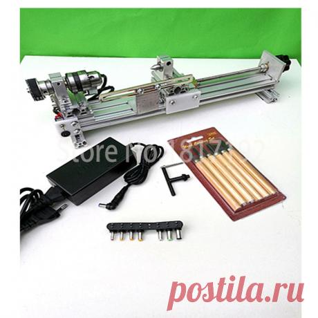 DIY Древесины Токарный Станок Мини Токарный Станок Полировщик Пилы для полировки Резки, металл мини токарный станок/дидактические DIY токарный станок корабль dhl купить на AliExpress