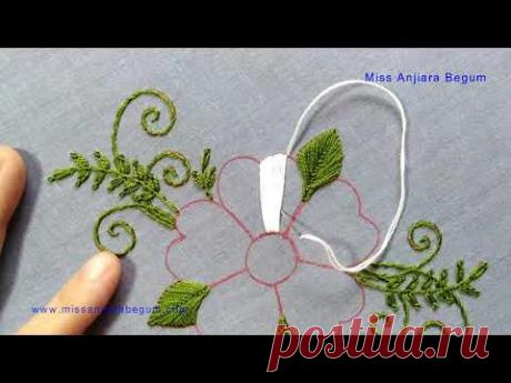 Ultra Modern Hand Embroidery, Selected Hand Embroidery, Welcome Embroidery for Beginners,Design-149