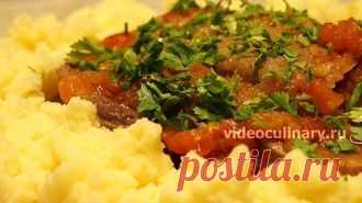 Говяжий язык в томатном соусе – рецепт Бабушки Эммы