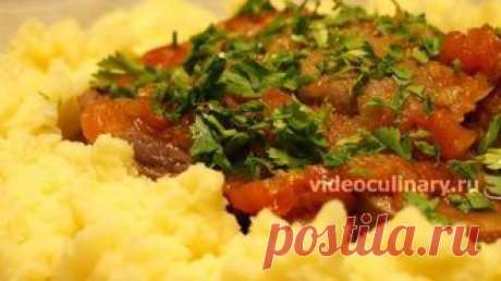 Говяжий язык в томатном соусе – рецепт Бабушки Эммы