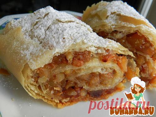 Рецепт: Штрудель на Рош а-Шана