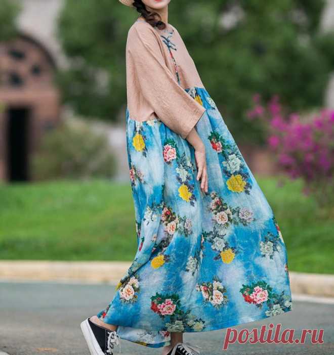 Summer Loose Fitting Maxi Dresses Wedding Dress maxi dress | Etsy