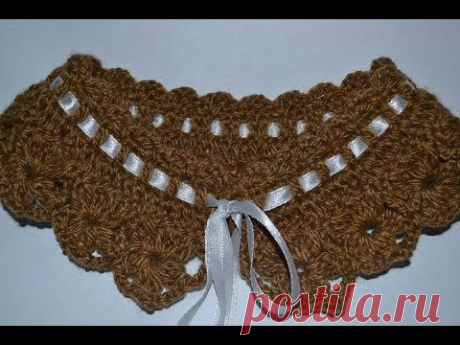 Маленький воротник (Small collar crochet)