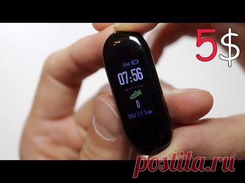 САМЫЙ ПОПУЛЯРНЫЙ СМАРТ БРАСЛЕТ НА Алиэкспресс M3! Аналог Xiaomi mi band 4 за 5$????