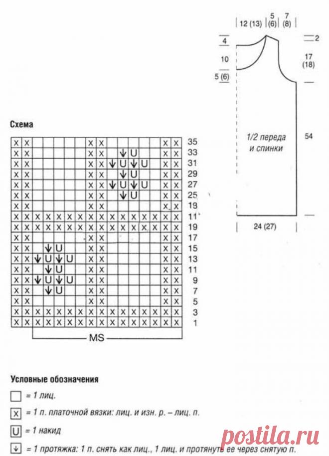 Set Gray bolero-shrag and striped vest free pattern