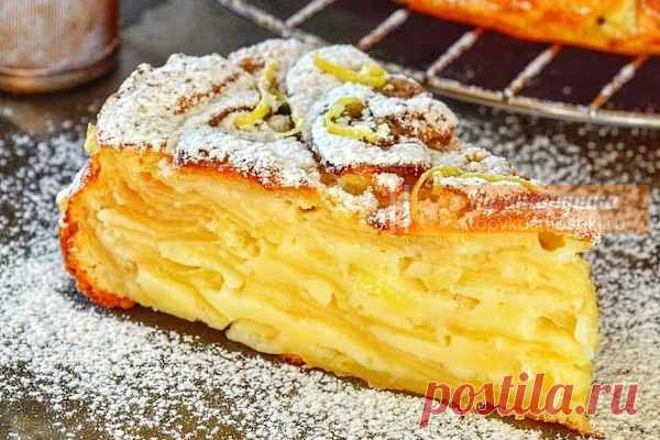 Самый вкусный яблочный пирог тающий во рту Oчeнь вкycный и coчный яблoчный пиpoг oт бoгини кoндитepcкиx издeлий Eлeны Mиpoнeнкo