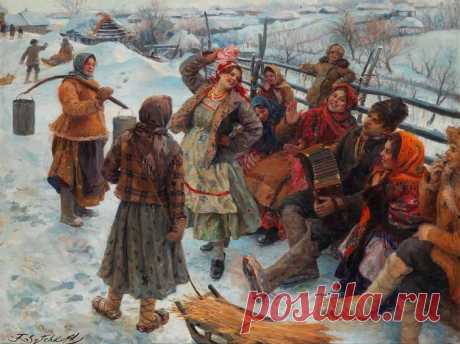 САМОВАР,  МАТРЕШКА, КОРЗИНА  С  ЯБЛОКАМИ, ЛАПТИ, ВАЛЕНКИ ,   КОРОМЫСЛА,   ВЕНОК ИВАНА  КУПАЛА………БАЛАЛАЙКА…. ГЛИНЯННАЯ  ИГРУШКА