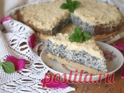 Творожно-маковый пирог - Лучшие кулинарные рецепты интернета