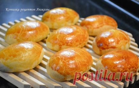 Печеные пирожки из дрожжевого ХРУЩЕВСКОГО теста.