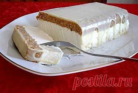 Быстрый белый торт без муки и выпечки. Рецепт тут - http://vse.cookingtip.ru/kulinariya/tort-s-belyim-shokoladom-i-limonom/