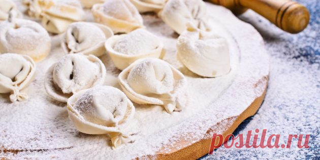 6 рецептов теста для вкуснейших пельменей