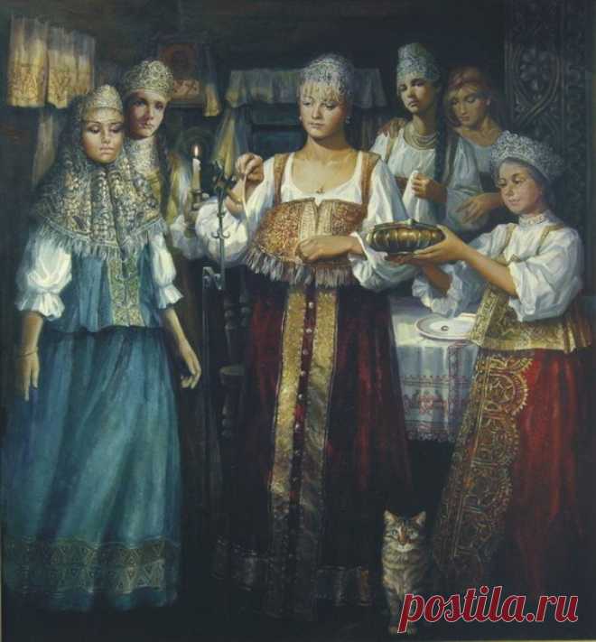 Святочная ворожба. Какие гадания и почему на Руси назывались «страшными»?