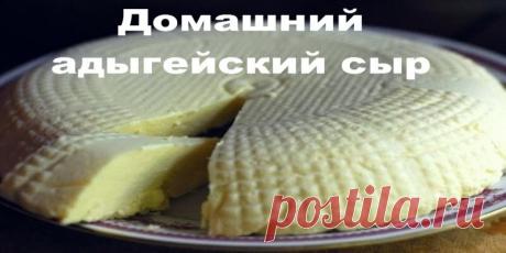 Домашний адыгейский сыр 230 ккал на 100 грамм | Полезные советы