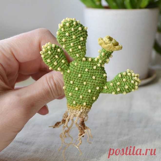 ​Вяжем разные растения