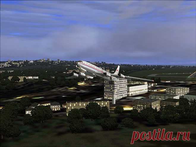 Ту-114 - Скриншоты - AVSIM.su Forums