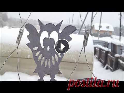 Украшаем окна к НОВОМУ ГОДУ! Украшаем окна к НОВОМУ ГОДУ!...