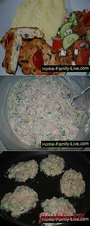 Кулинарные рецепты Куриные котлеты &raquo; Кулинарные рецепты