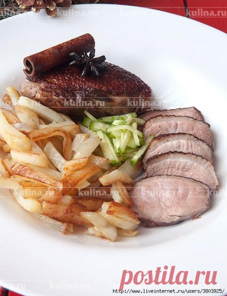 Праздничная утка - нежная и очень вкусная утка!