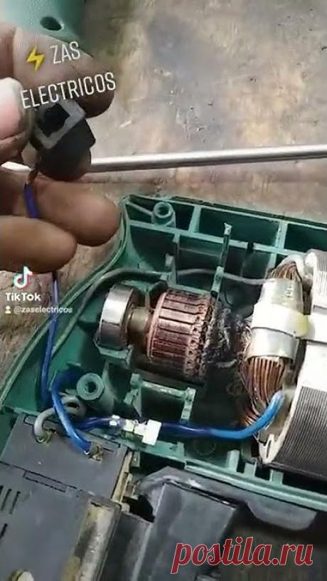 COMO CAMBIAR LOS CARBONES DE MI TALADRO. ⚡ZAS ELÉCTRICOS