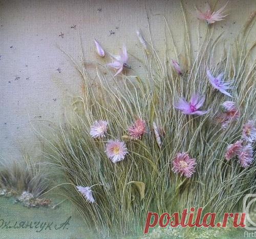 Вышитые картины, выполненные в смешанной авторской технике. Красотища!