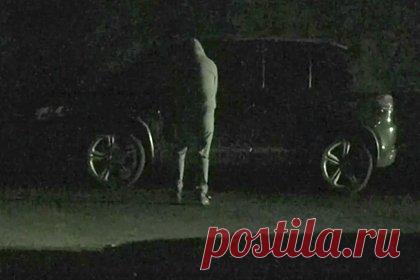 Закладка бомбы под автомобиль офицера Черноморского флота попала на видео