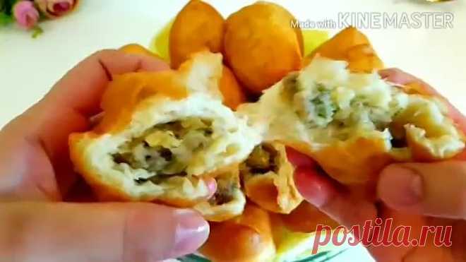 Пирожки с картошкой. Необычное и очень быстрое тесто! Всеми Любимые💖 Пирожки ка