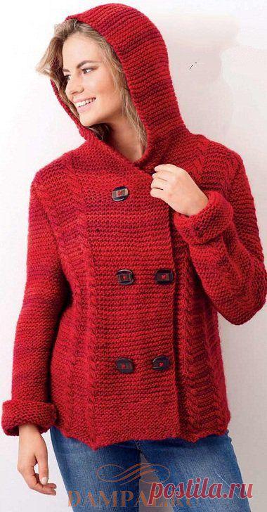 Теплый жакет с капюшоном | DAMские PALьчики. ru