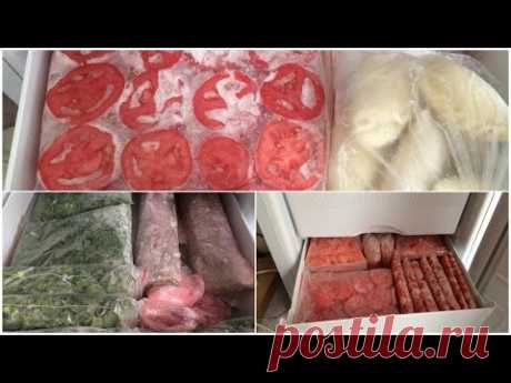 обзор моей морозильной камеры 2019год
