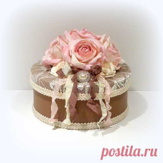 Shabby Chic Box Gift Box Shabby Chic Decor от uniqueboxboutique