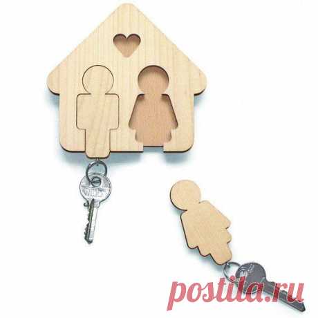 Оригинальный брелок-вешалка для ключей