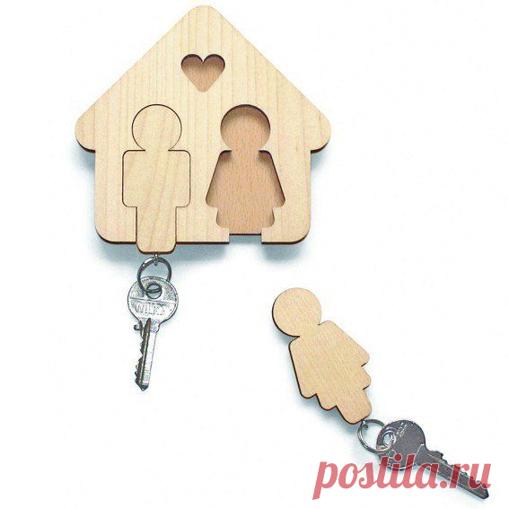 Оригинальный брелок-вешалка для ключей