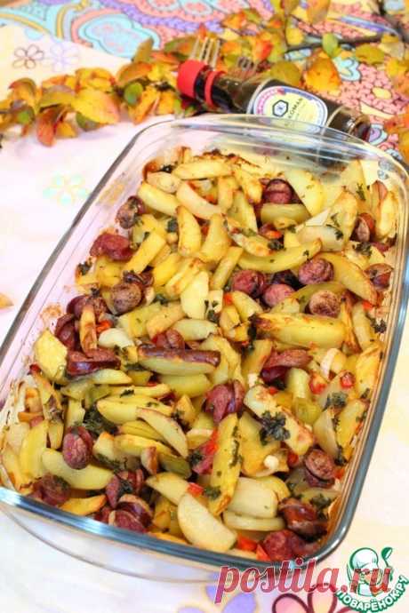 Картофель по-охотничьи в духовке - кулинарный рецепт