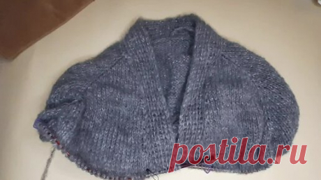 Стильное вязание KNITMILO | Как связать цельновязанную планку, чтобы она не стягивала полотно