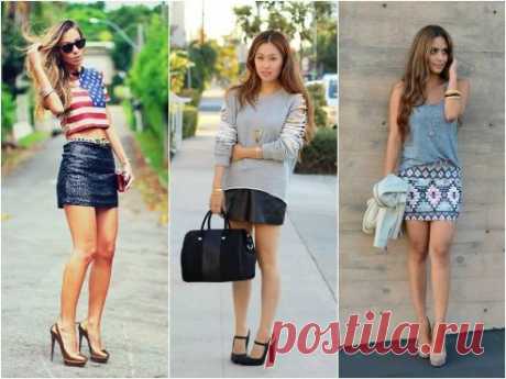 Мини юбки - кому они подходят и с чем их носят Мини юбки – кому подходит этот фасон. Виды коротких юбок – юбки-шорты. С чем носить, с какой обувью лучше сочетать юбку мини.
