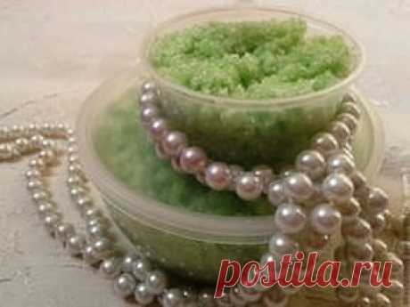 Освежающий сахарный скраб