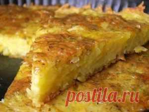 Картофельная запеканка с капустой в духовке