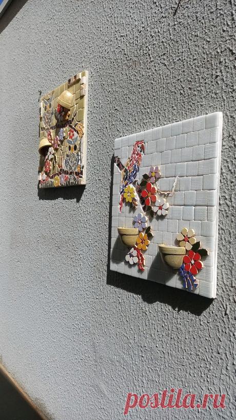 Marco externo para suculentas en Elo7 | Atelier Analu - Mosaicos (139540C)